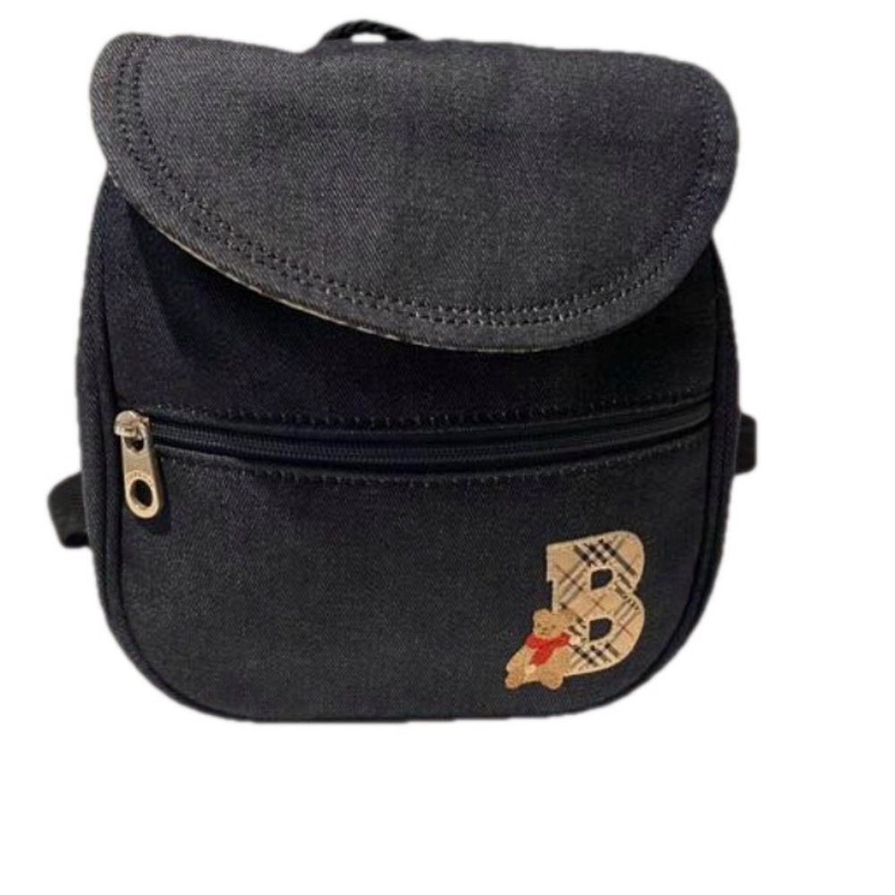 🔥🔥 Rare Burberry Thomas Bear Denim Mini Backpack With COA included